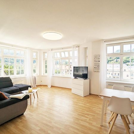 Hw3 - Urlaubsmagie - Helle, Grosse Wohnung Mit Pool Sebnitz Kültér fotó