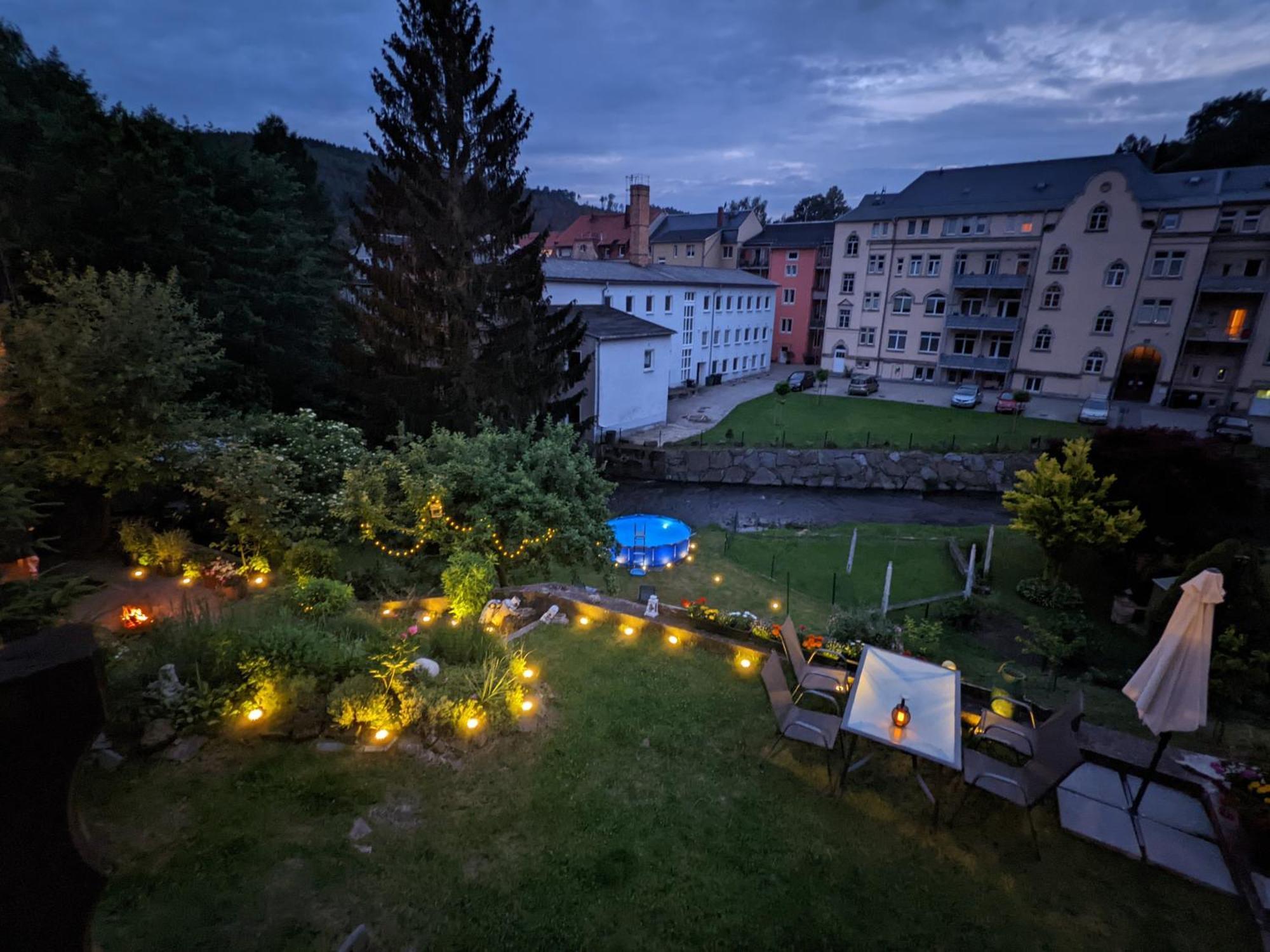Hw3 - Urlaubsmagie - Helle, Grosse Wohnung Mit Pool Sebnitz Kültér fotó