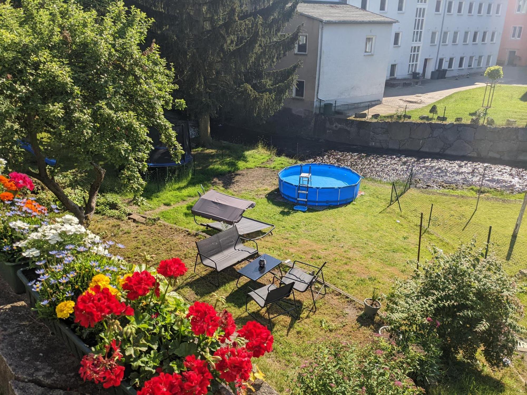 Hw3 - Urlaubsmagie - Helle, Grosse Wohnung Mit Pool Sebnitz Kültér fotó