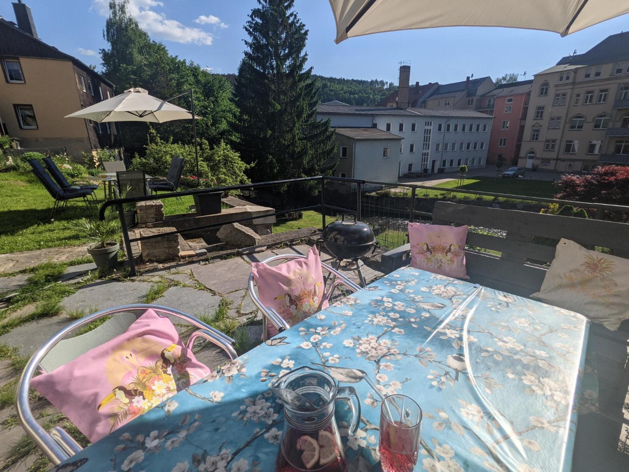 Hw3 - Urlaubsmagie - Helle, Grosse Wohnung Mit Pool Sebnitz Kültér fotó