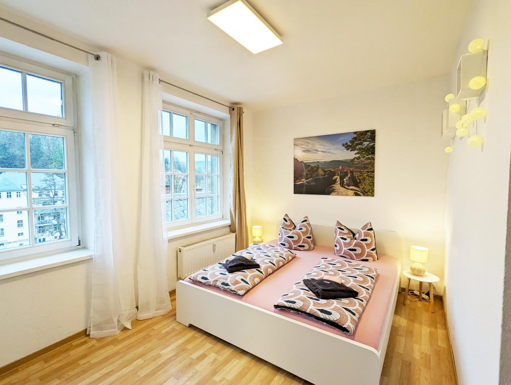 Hw3 - Urlaubsmagie - Helle, Grosse Wohnung Mit Pool Sebnitz Kültér fotó